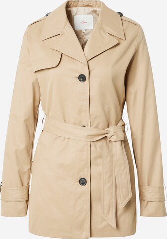 Veste mi-saison s.Oliver en beige : devant