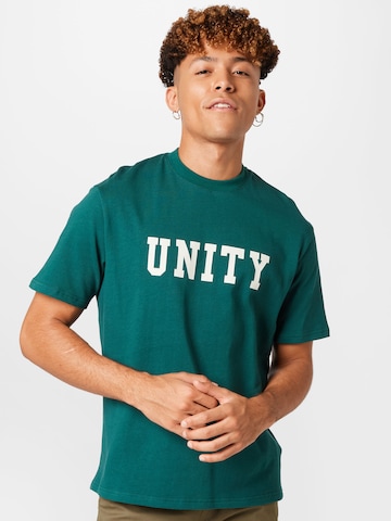 minimum Shirt 'TEESY' in Groen: voorkant