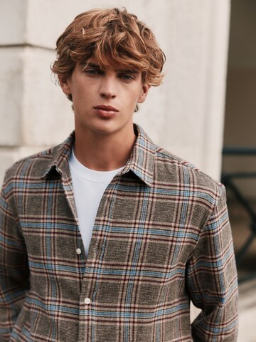 Next Regular fit Overhemd in Bruin