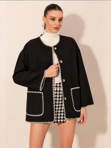 Bigdart Tussenjas in Zwart: voorkant