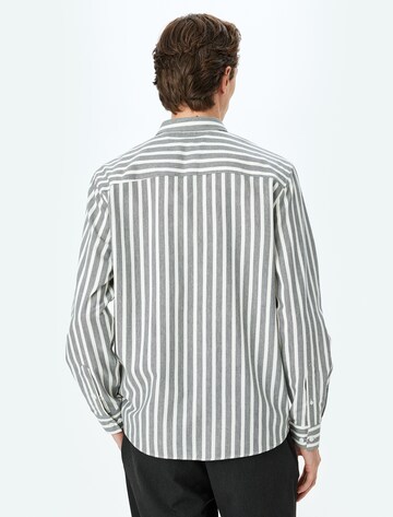 Koton Regular fit Button Up Shirt in Grey