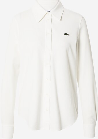 LACOSTE Blouse in White: front