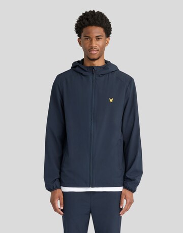 Lyle & Scott Functionele jas in Blauw: voorkant