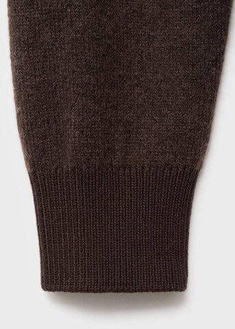 MANGO Knit Cardigan 'Dani' in Brown