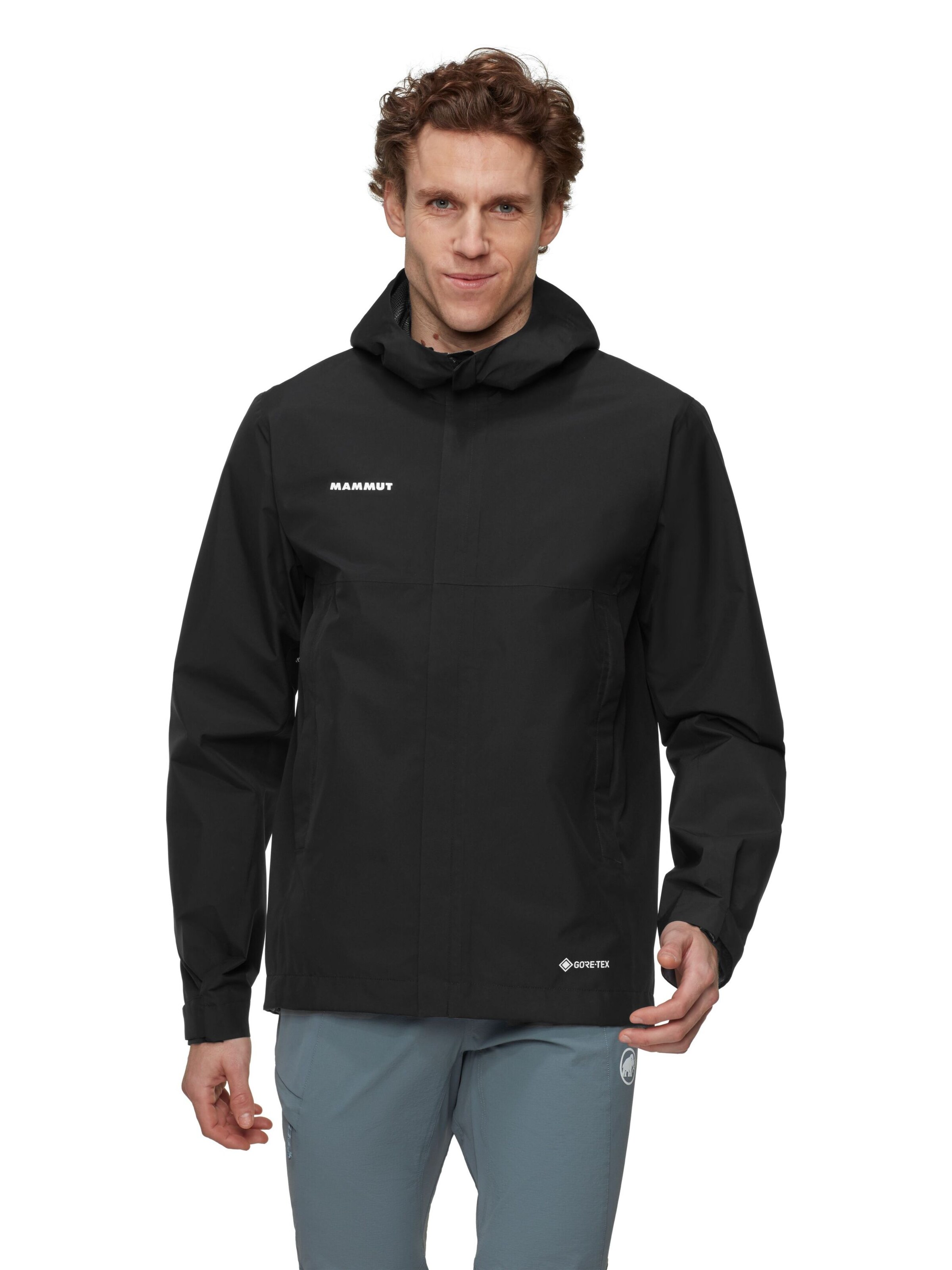 MAMMUT Outdoor jacket in Black: front