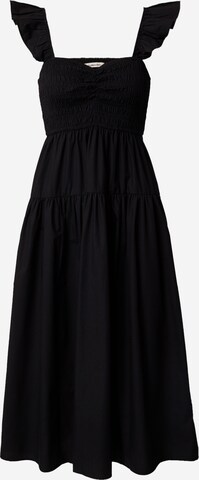 Rochie de vară de la Abercrombie & Fitch pe negru: față