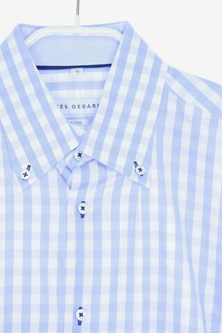 YVES GERARD Button Up Shirt in S in Blue