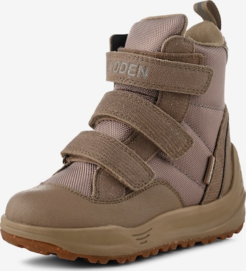 Bottes 'Adrian' WODEN en beige : devant