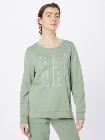 Sweat-shirt GAP en vert : devant