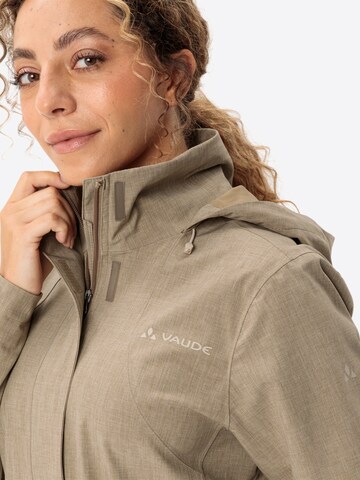 VAUDE Outdoor jacket 'Rosemoor' in Beige