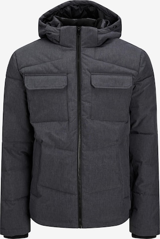 JACK & JONES Winter jacket 'Brady' in Grey: front