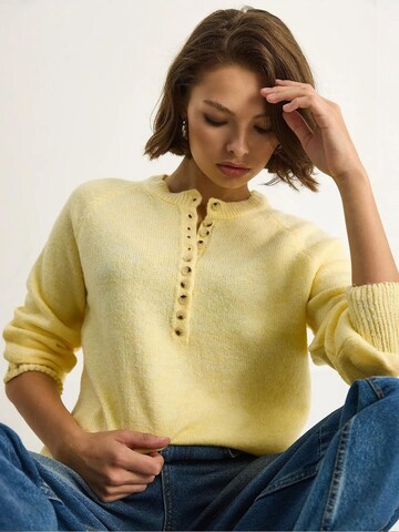 Bianco Lucci Sweater in Yellow