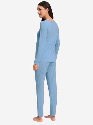 Pyjama ' Natural Elegance ' Hanro en bleu