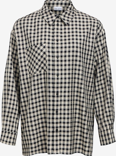 OBJECT Blouse in S in Greige / Black, Item view