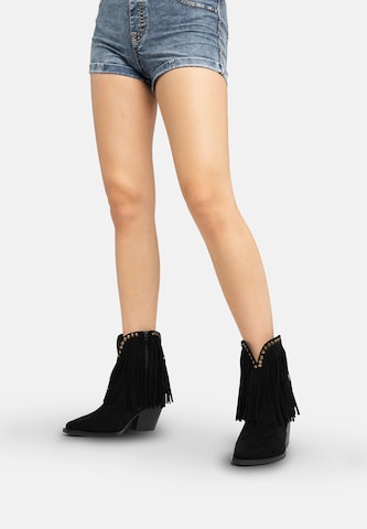 Salinyang Ankle Boots in Schwarz