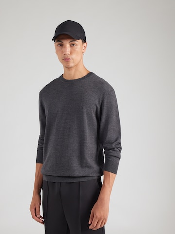 Les Deux Sweter 'Greyson' w kolorze szary: przód