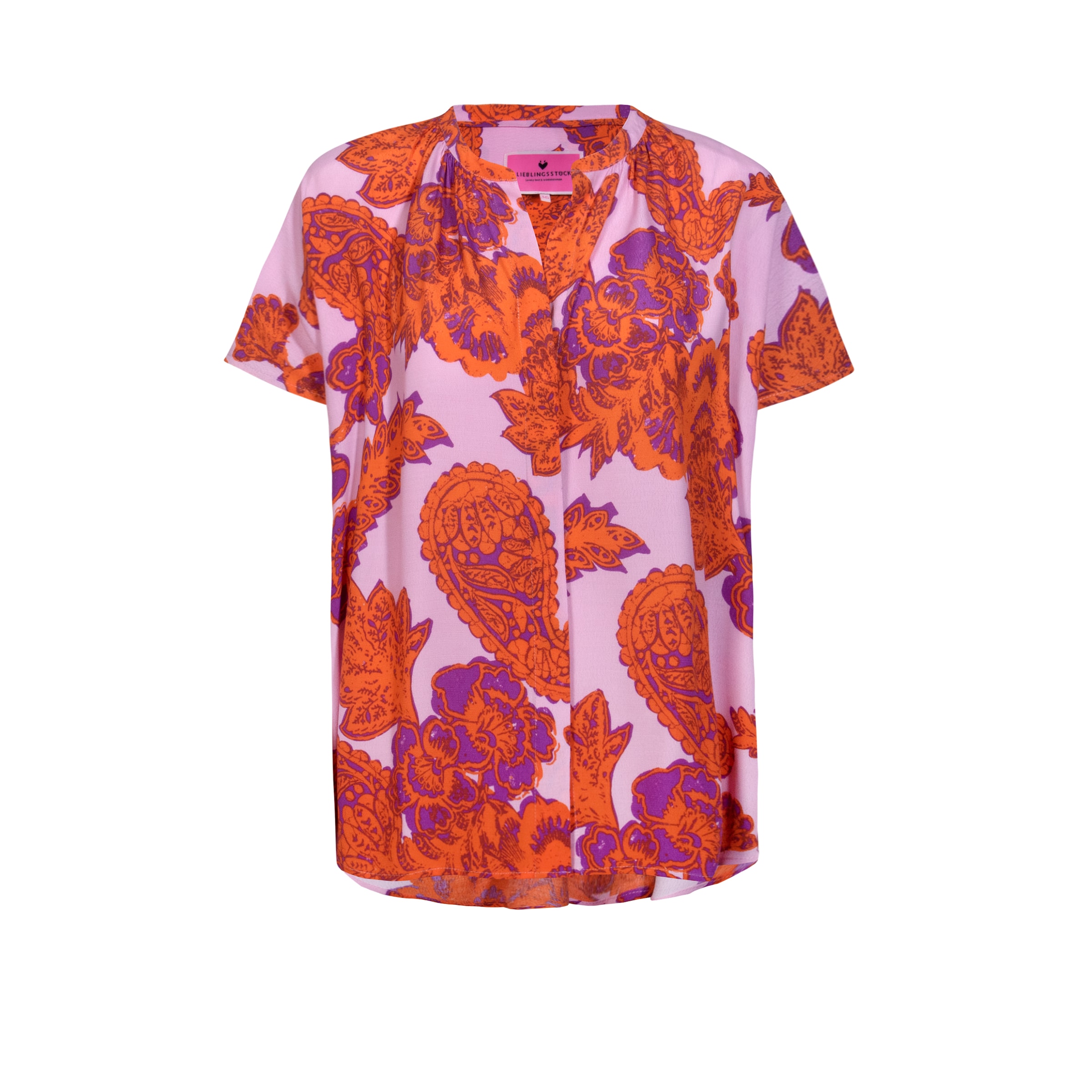 LIEBLINGSSTÜCK Μπλούζα 'Rosmunda' σε κόκκινο: μπροστά