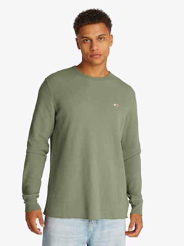 Tricou de la Tommy Jeans pe verde: față