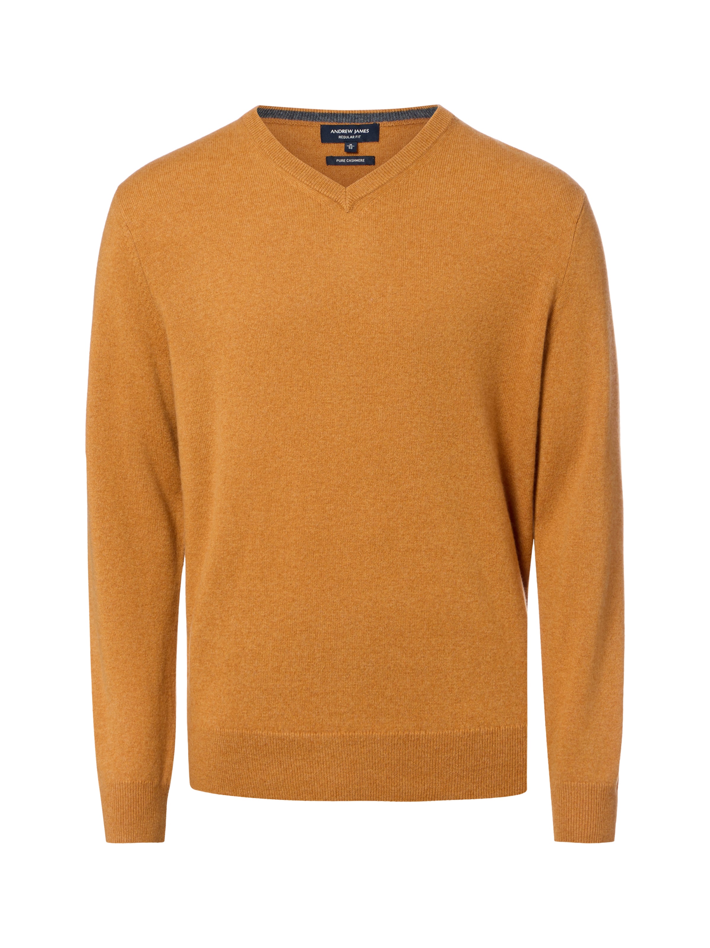 Andrew James Sweater in Orange: front
