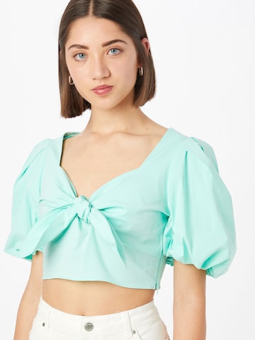 River Island - Blusa 'ARIANNA' em azul: frente