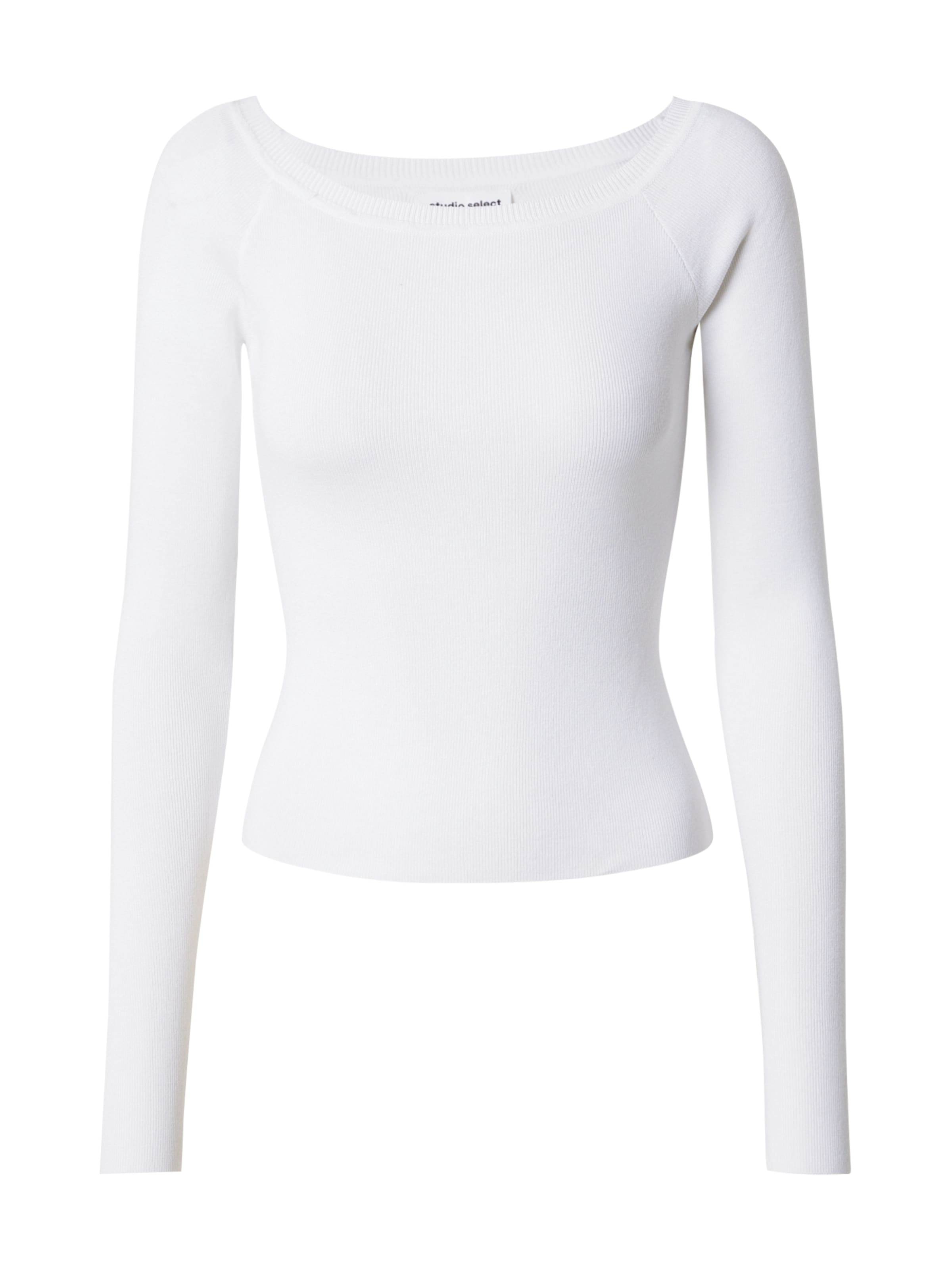 studioselect Pullover 'Camille' in Weiß: Vorderseite