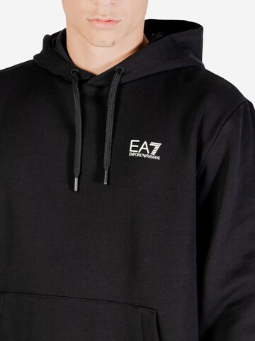 EA7 Emporio Armani - Sudadera en negro