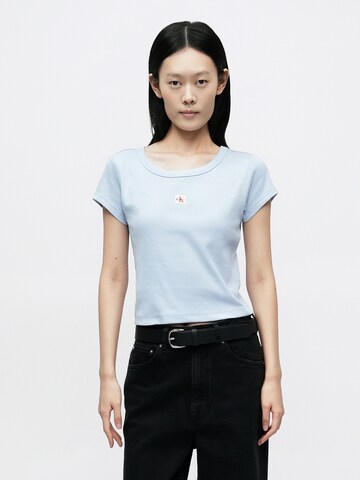 Calvin Klein Jeans Póló - lila: elől