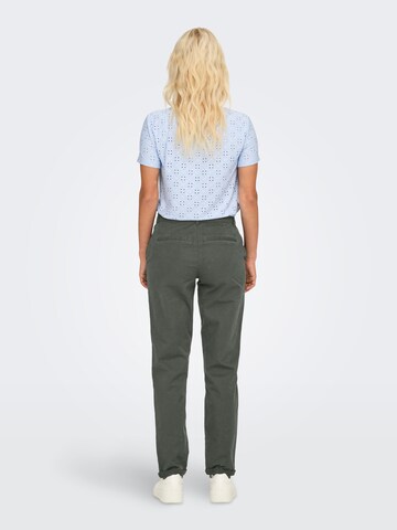 Slimfit Pantaloni chino 'ONLBIANA' di ONLY in grigio