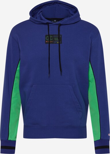 Champion Authentic Athletic Apparel Sweatshirt in dunkelblau / grün / schwarz, Produktansicht