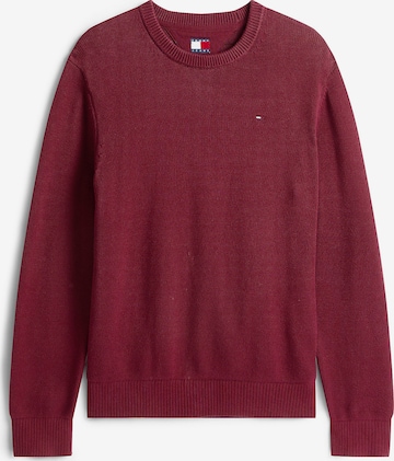 Pull-over 'ESS' Tommy Jeans en rouge : devant