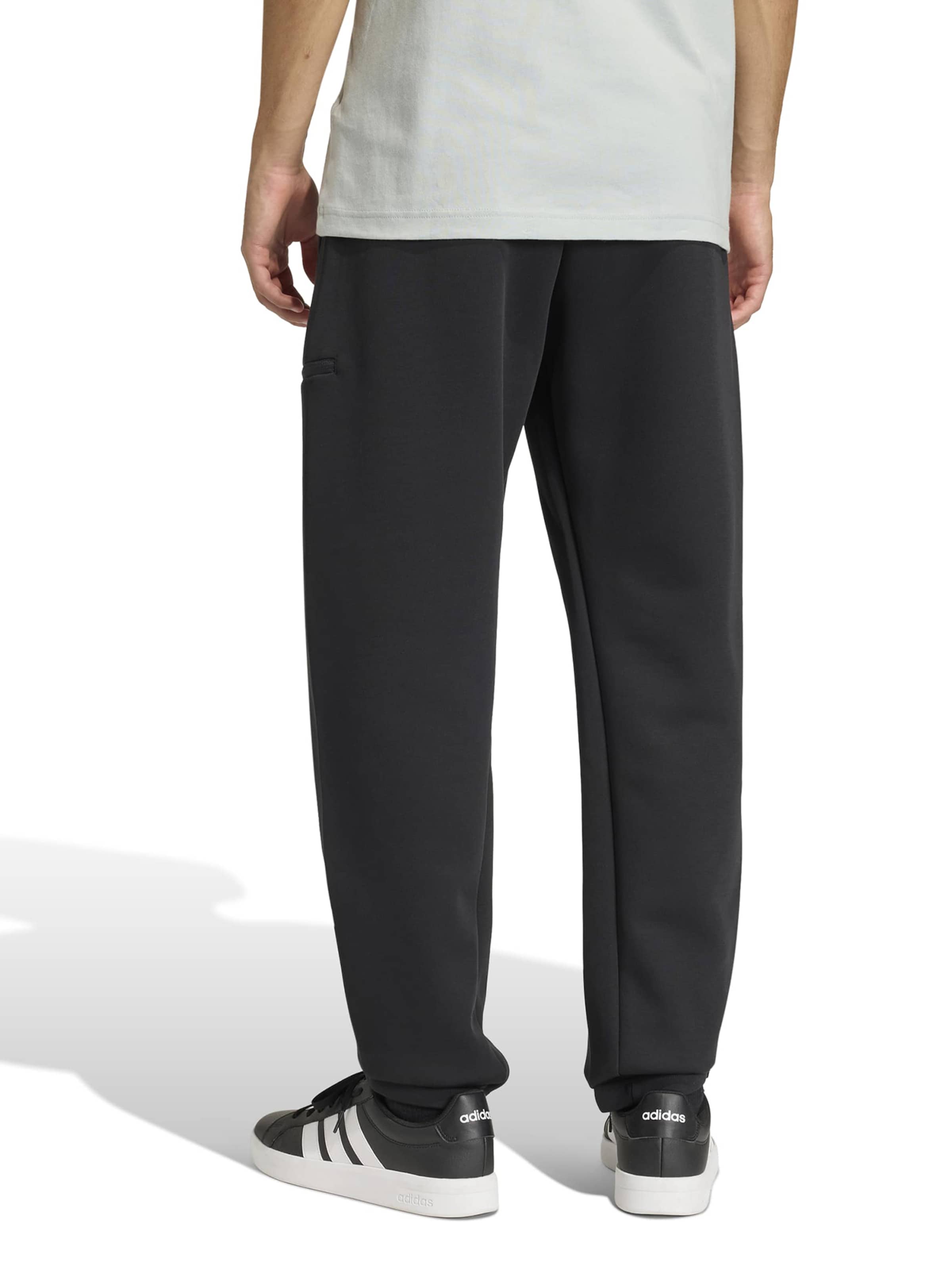 ADIDAS SPORTSWEARTapered Sportske hlače 'FI' - crna boja: stražnji dio