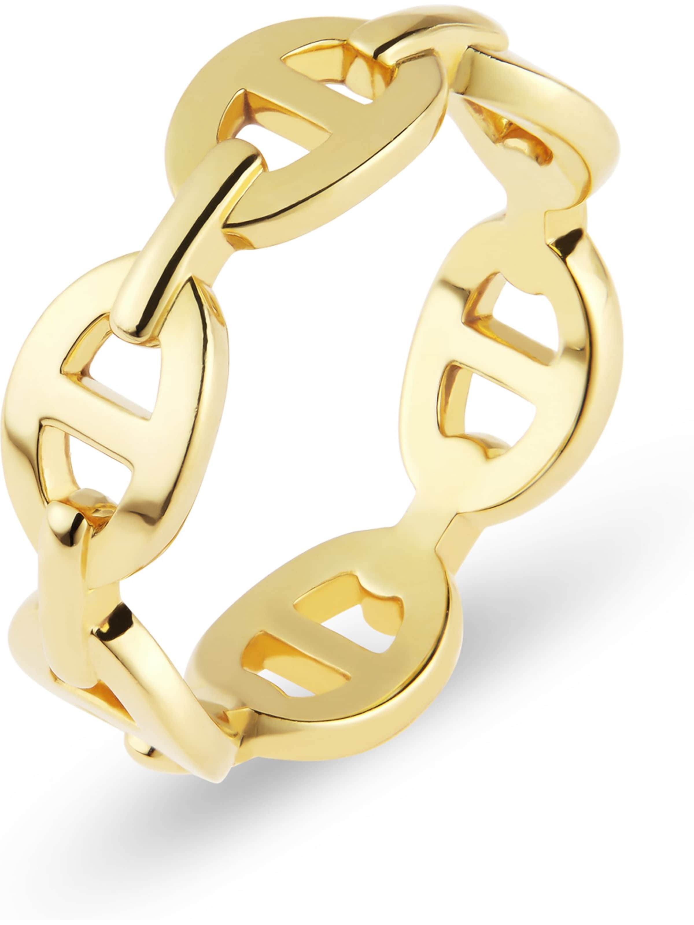 CHRIST Ring in Gold: front