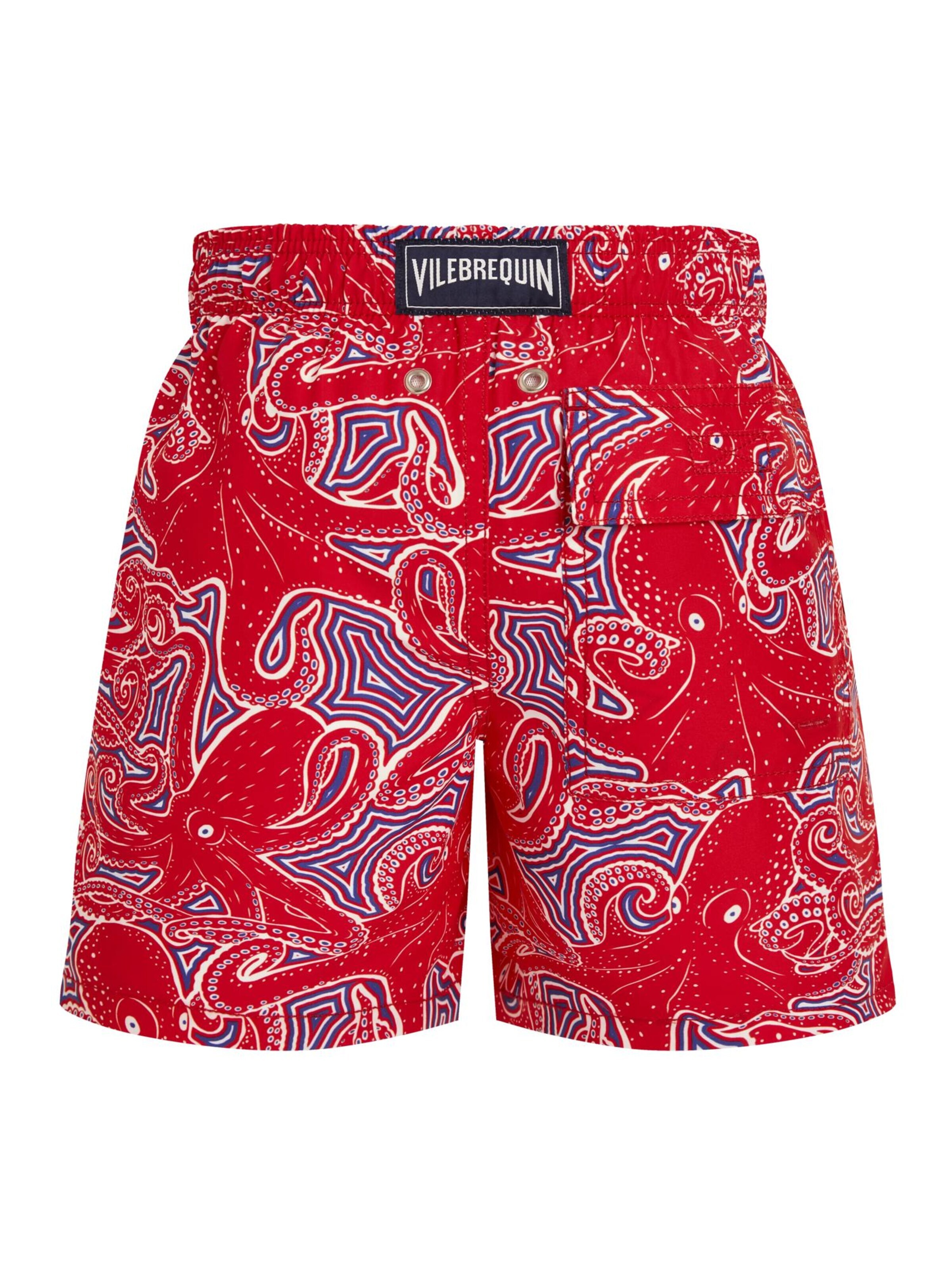 Shorts de bain Vilebrequin en rouge