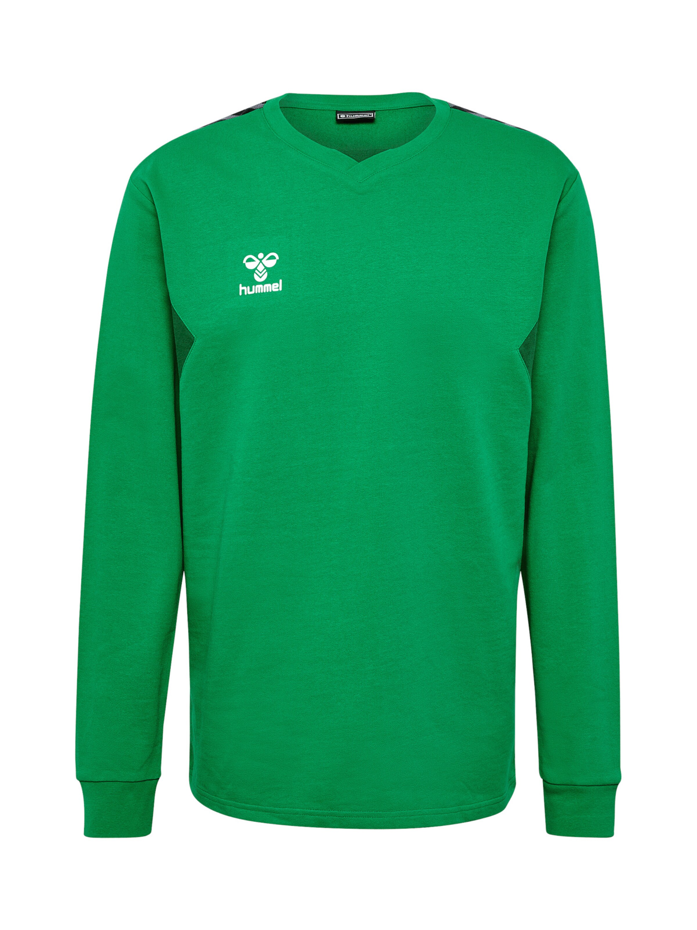 Hummel Sportsweatshirt 'Authentic' i grøn: forside