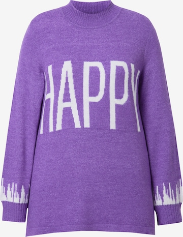 Angel of Style Sweater in Purple: front
