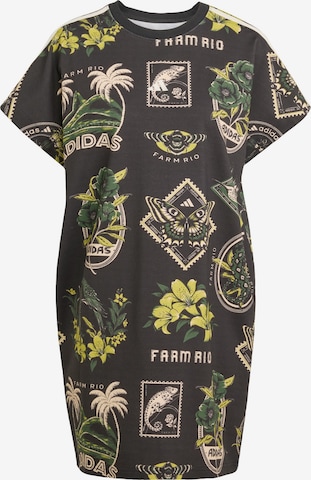 juoda ADIDAS SPORTSWEAR Sportinė suknelė 'Adidas X Farm': priekis