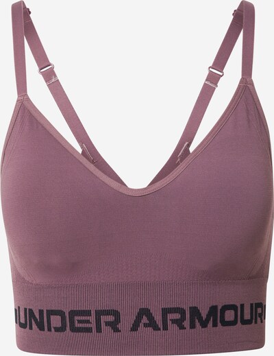 UNDER ARMOUR Sport-BH in pflaume / schwarz, Produktansicht