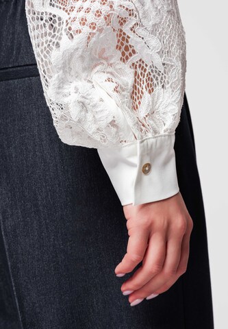 Ombre Bluse 'OW-SH-E0011' in Weiß