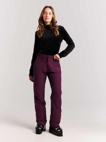 Regular Pantalon de sport 'PRTCARMACKOS' PROTEST en violet