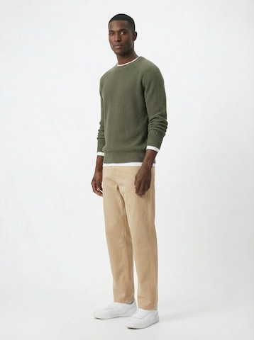 TRAPP Свободный крой Брюки-чинос в Бежевый