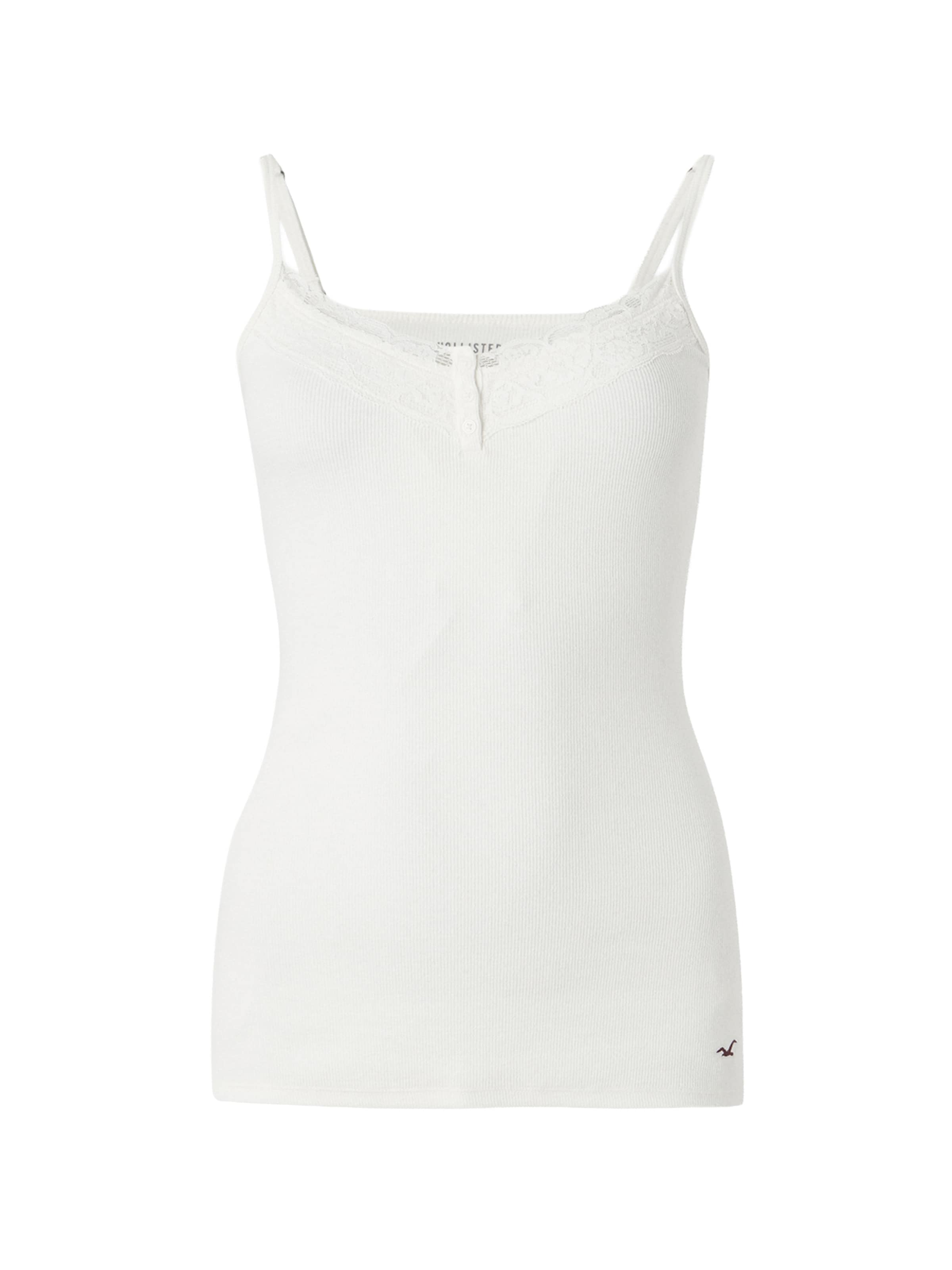 HOLLISTER Top in weiß, Produktansicht