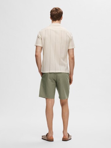 SELECTED HOMME Comfort Fit Hemd in Beige