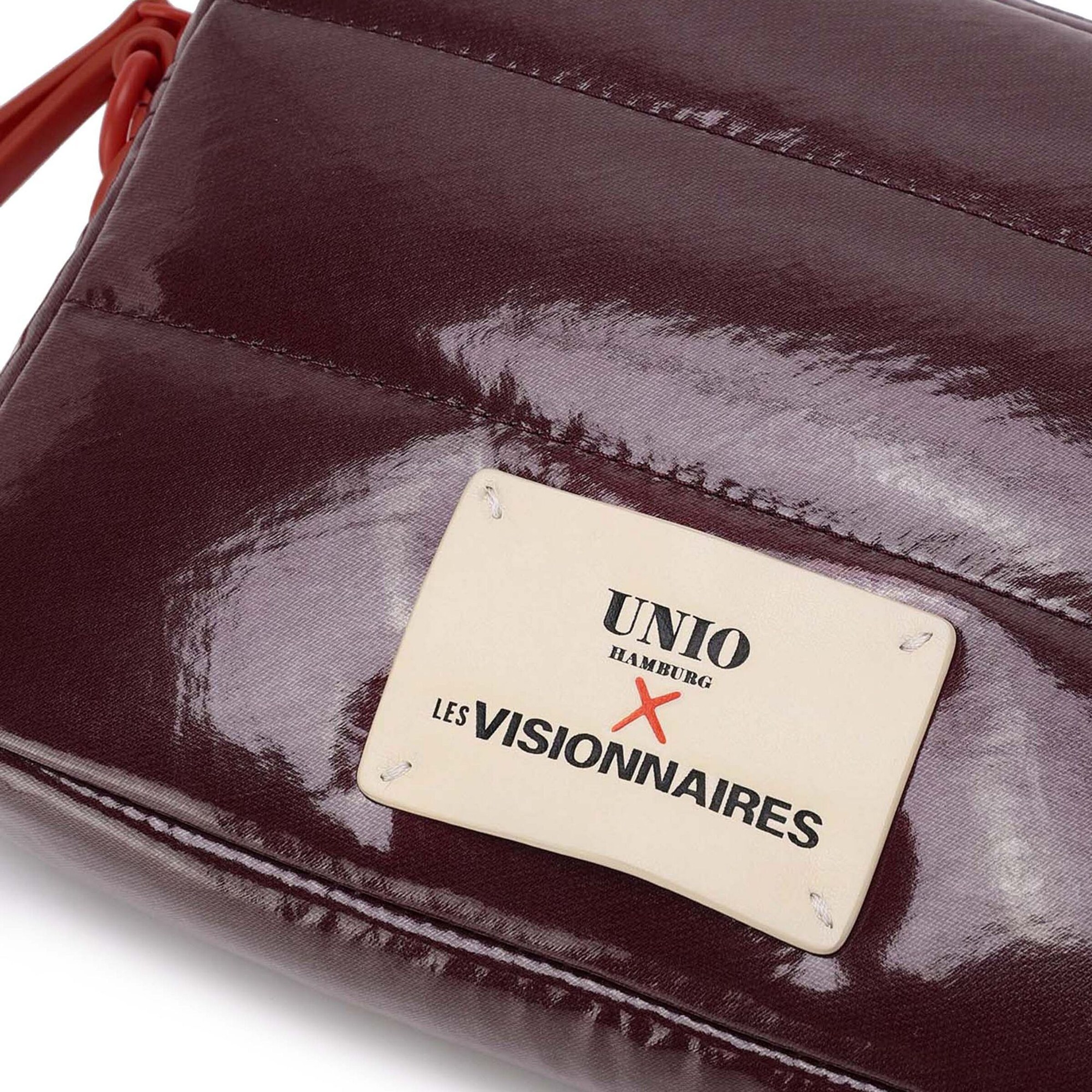 Sac à bandoulière 'Unio Paris' Les Visionnaires en rouge