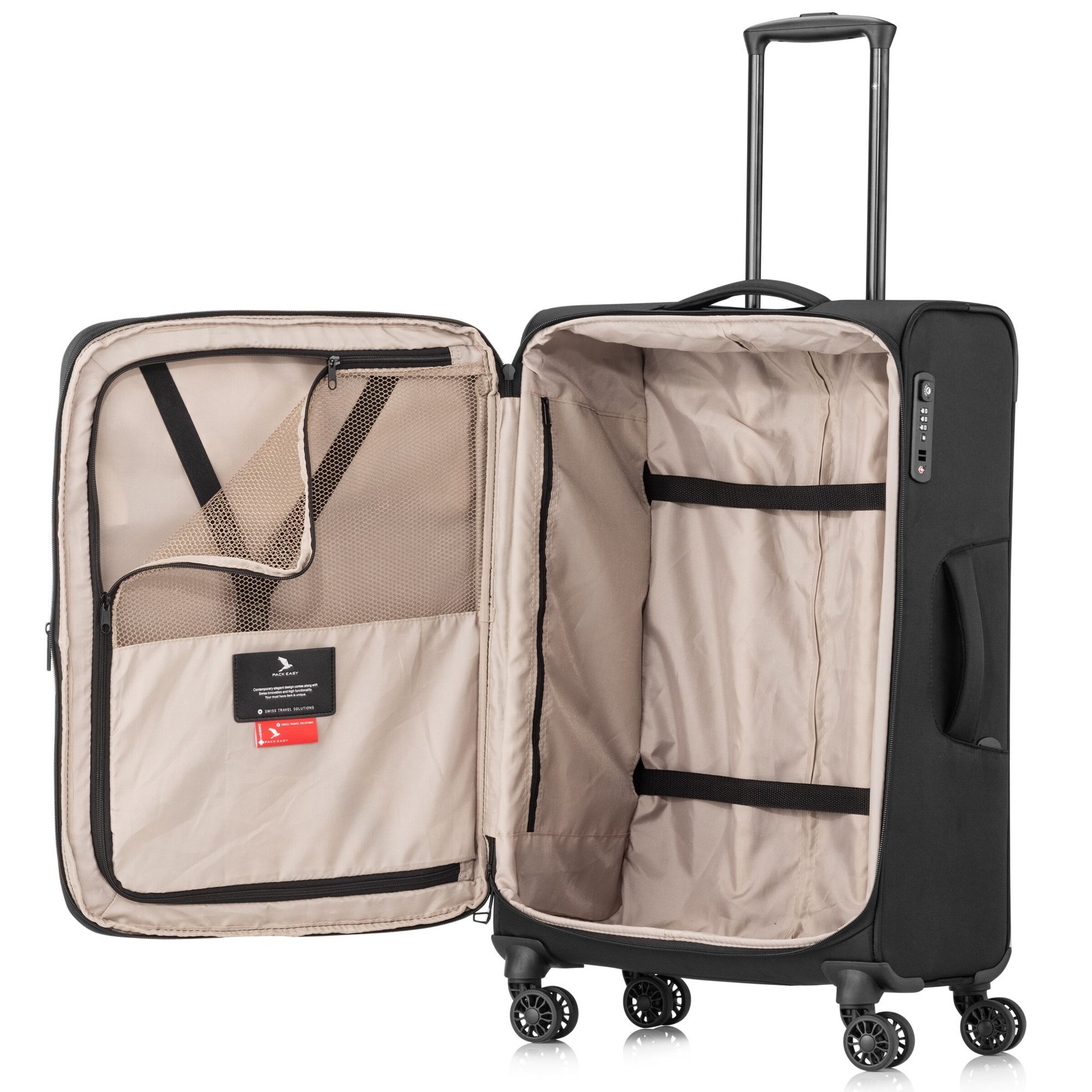 Pack Easy Trolley in Zwart