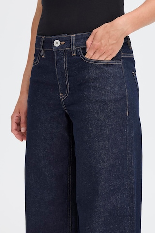 ICHI Wide Leg Jeans 'IHTWIGGY' in Blau