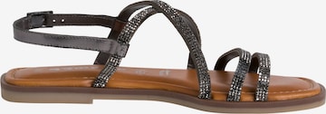 TAMARIS Sandalen met riem in Zwart