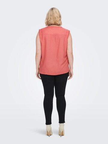 ONLY Carmakoma Bluse 'Mumi' in Pink