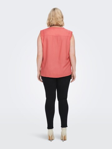 ONLY Carmakoma - Blusa 'Mumi' em rosa