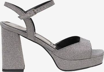 Desa Sandalen met riem 'Pumps' in Grijs: voorkant