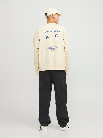 JACK & JONES Свободный крой Брюки-карго 'JJKarl Harlow' в Черный